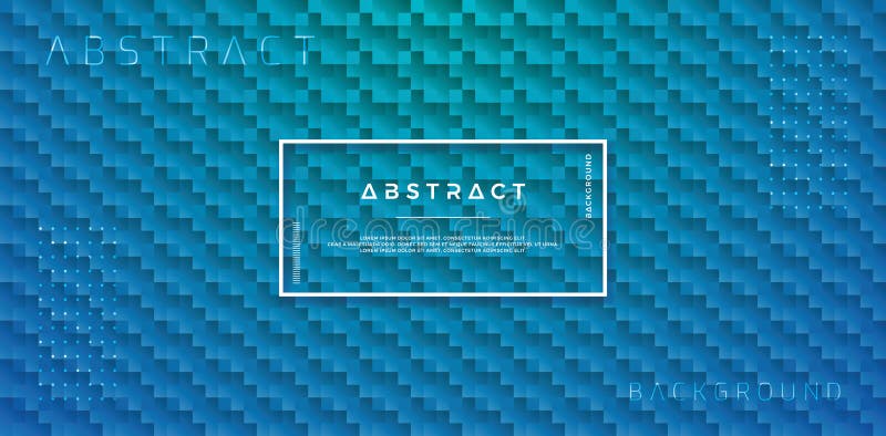 Fondo geométrico abstracto del vector con colores de la pendiente Fondo verde y azul con un arreglo más de la forma Vector médico stock de ilustración