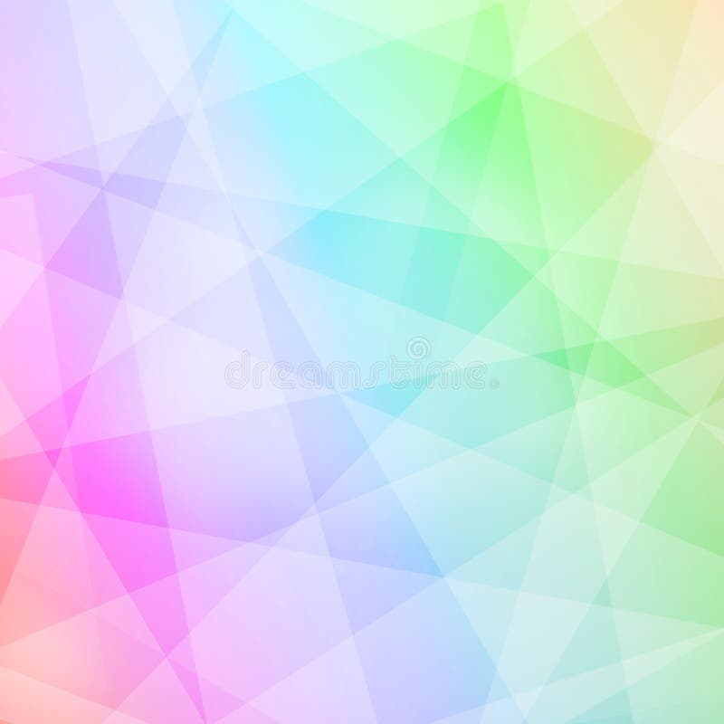 Fondo geométrico colorido abstracto ilustración del vector