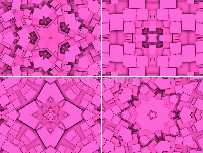 Fondo geométrico rosado abstracto fotos de archivo libres de regalías Fondo geométrico rosado abstracto fotos de archivo libres de regalías