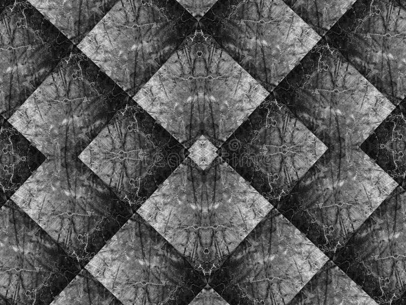 Fondo grunge kaleidoscópico abstracto stock de ilustración