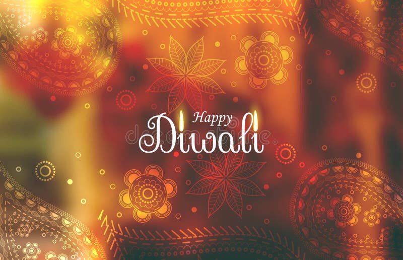 Fondo impresionante del papel pintado del diwali con el modelo de Paisley stock de ilustración Fondo impresionante del papel pintado del diwali con el modelo de Paisley stock de ilustración