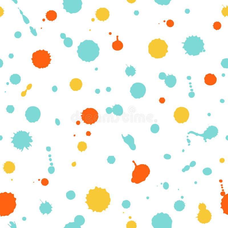 Fondo inconsútil abstracto de la acuarela Modelo punteado con los puntos del agua ilustración del vector Fondo inconsútil abstracto de la acuarela Modelo punteado con los puntos del agua ilustración del vector