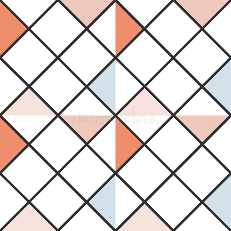 Fondo inconsútil coloreado abstracto a cuadros de los triángulos Ilustración del vector ilustración del vector Fondo inconsútil coloreado abstracto a cuadros de los triángulos Ilustración del vector ilustración del vector