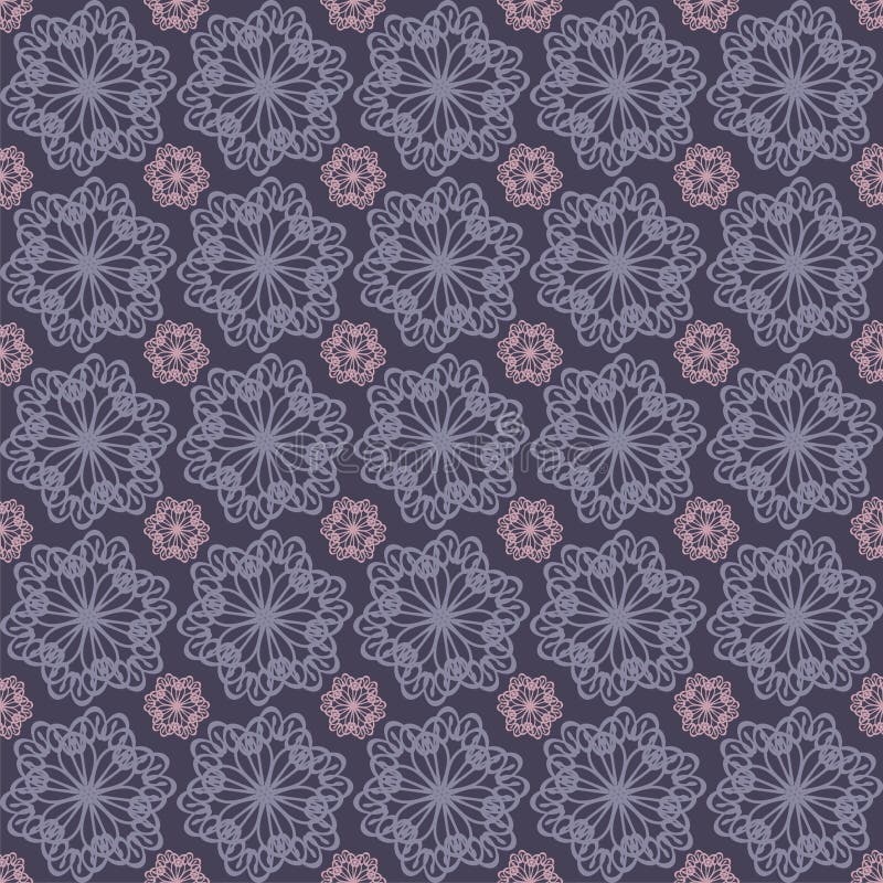 fondo inconsútil con las flores del cordón libre illustration fondo inconsútil con las flores del cordón libre illustration