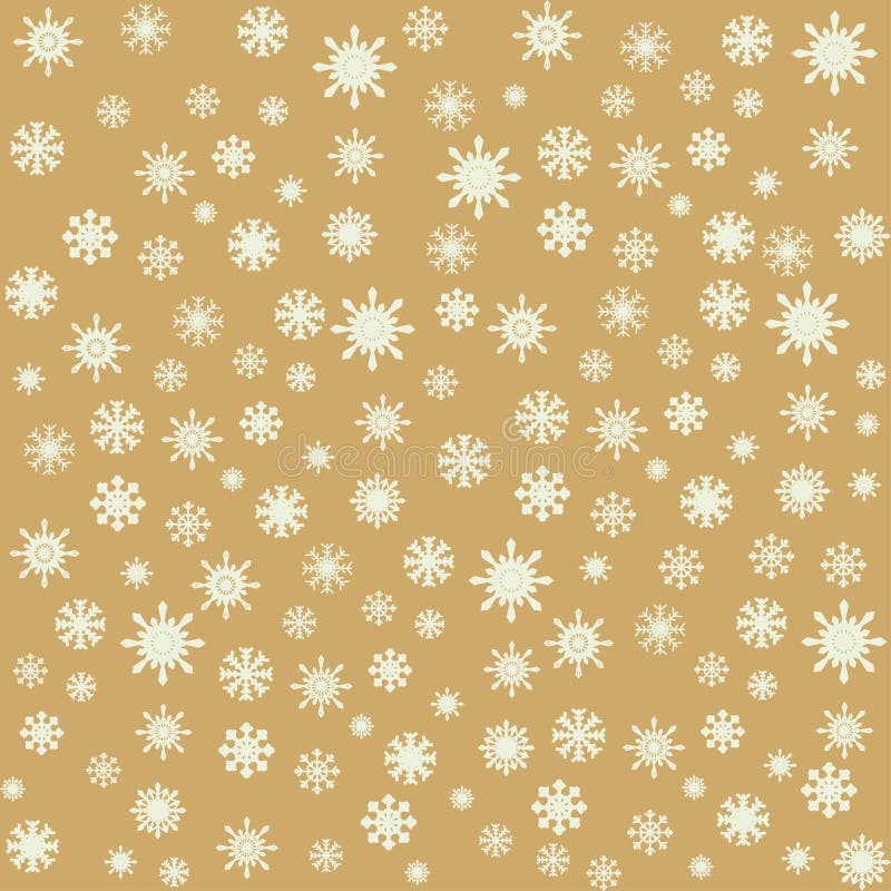 Fondo inconsútil de los copos de nieve de la Navidad ilustración del vector Fondo inconsútil de los copos de nieve de la Navidad ilustración del vector