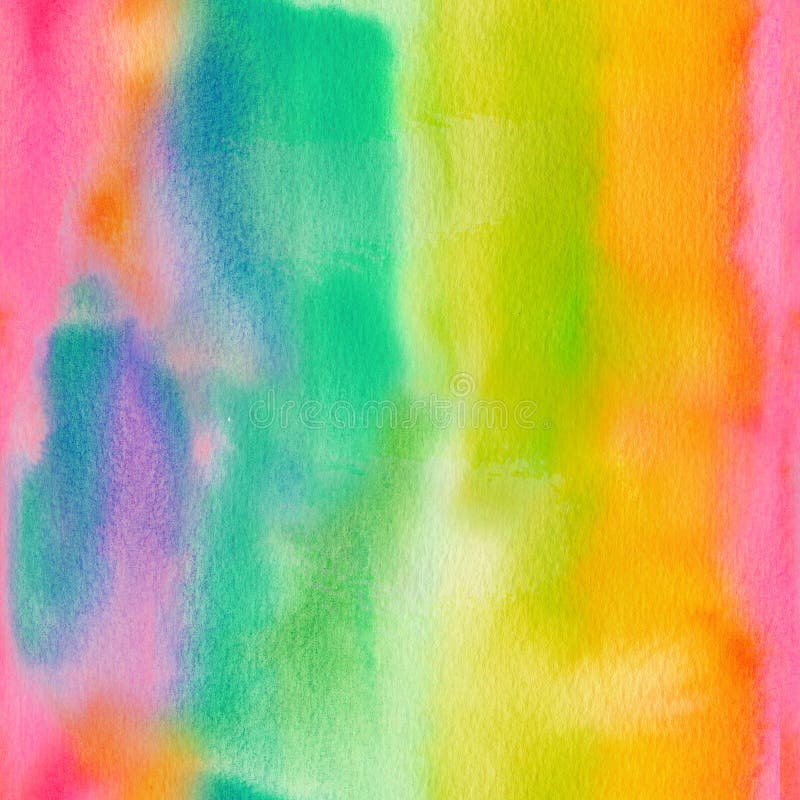 Fondo inconsútil pintado a mano de la acuarela abstracta stock de ilustración