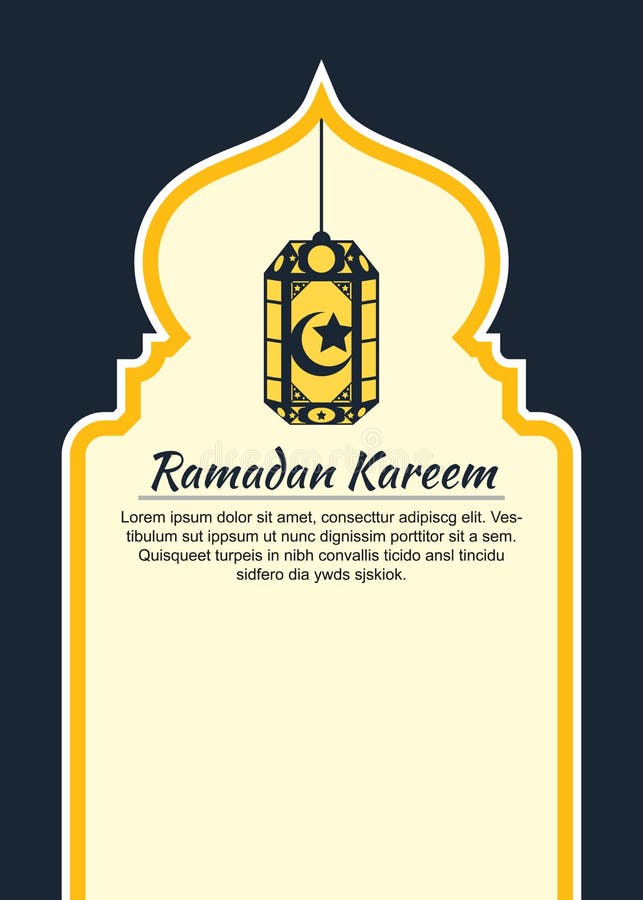 Fondo islamico con l'arco e la lanterna royalty illustrazione gratis Fondo islamico con l'arco e la lanterna royalty illustrazione gratis