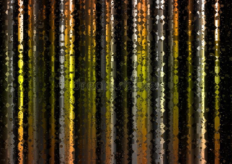 Fondo leggero poligonale giallo dell'estratto della tenda illustrazione di stock Fondo leggero poligonale giallo dell'estratto della tenda illustrazione di stock