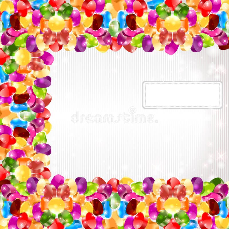 Fondo lucido del cerchio dell'arcobaleno di colore di Candy royalty illustrazione gratis Fondo lucido del cerchio dell'arcobaleno di colore di Candy royalty illustrazione gratis