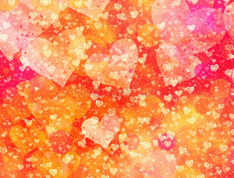 Fondo multicolor de los corazones de un símbolo del amor libre illustration Fondo multicolor de los corazones de un símbolo del amor libre illustration