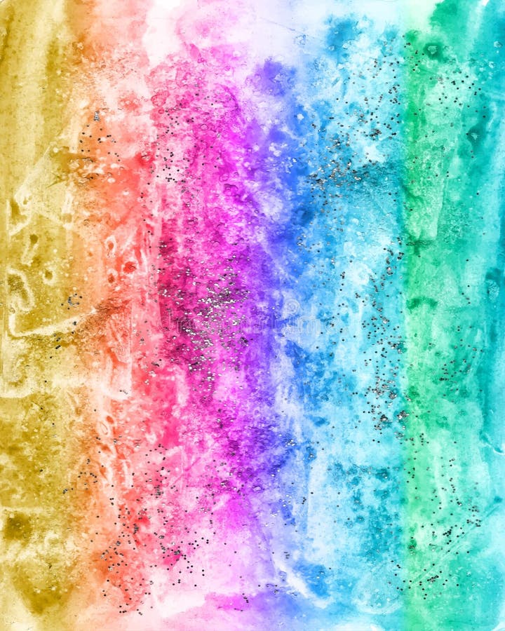 Fondo multicolore acquerello astratto per scrapbooking e illustrazione vettoriale Fondo multicolore acquerello astratto per scrapbooking e illustrazione vettoriale