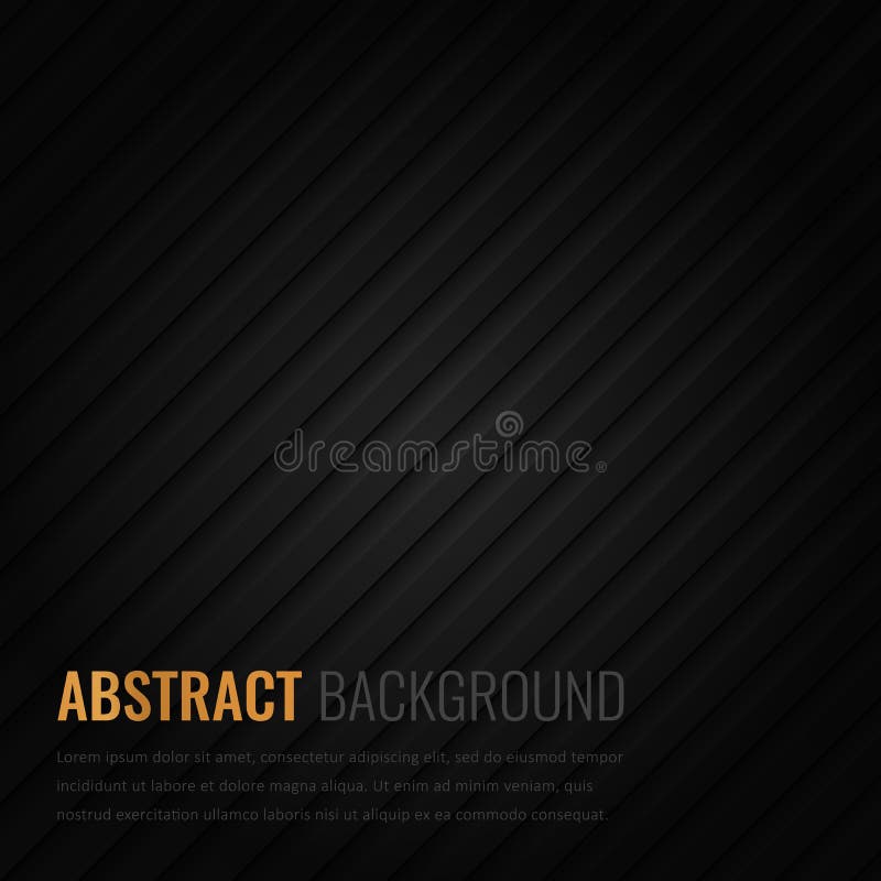 Black background. Abstract geometric template for business. Background texture with square and triangle. Vector illustration. Black background. Abstract geometric template for business. Background texture with square and triangle. Vector illustration