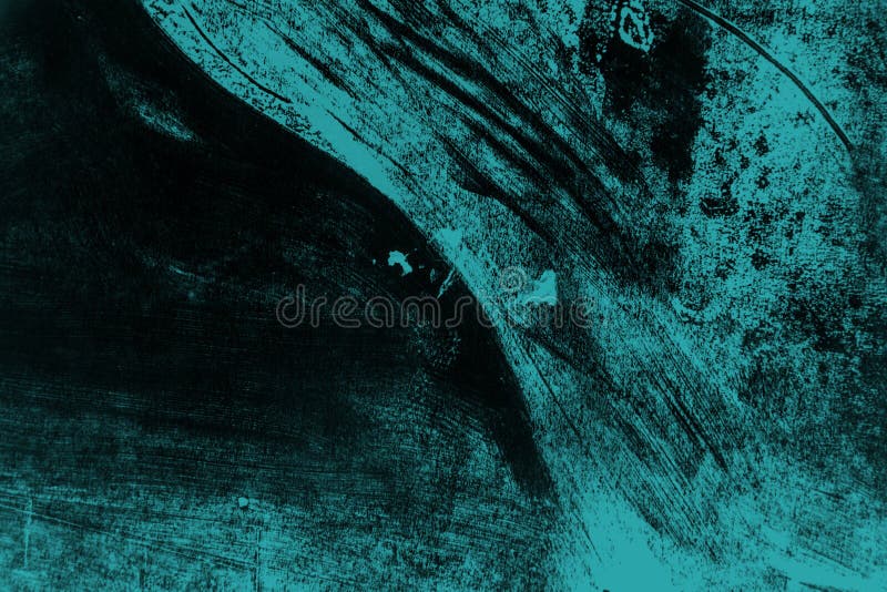 Fondo nero e blu dei colpi del pennello fotografie stock Fondo nero e blu dei colpi del pennello fotografie stock