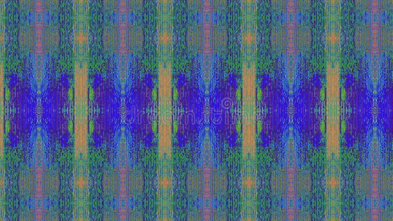 Fondo nostálgico y elegante de imitación Glitch Animación con bucle ilustración del vector