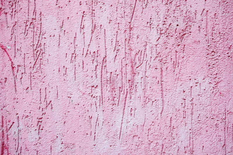 Fondo o struttura rosa del muro di cemento della pittura fotografie stock Fondo o struttura rosa del muro di cemento della pittura fotografie stock