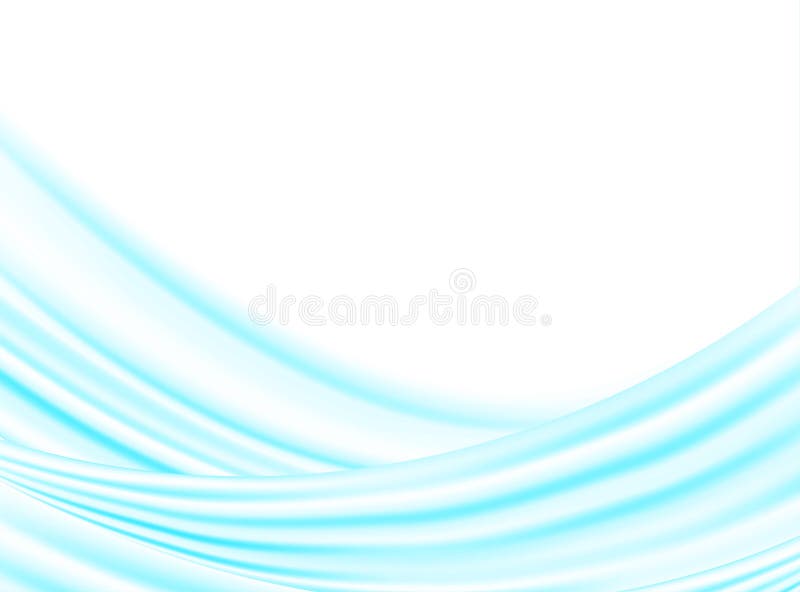 Fondo ondulato molle blu dell'estratto illustrazione vettoriale Fondo ondulato molle blu dell'estratto illustrazione vettoriale