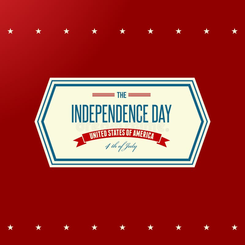 Fondo patriottico di festa dell'indipendenza americana illustrazione vettoriale Fondo patriottico di festa dell'indipendenza americana illustrazione vettoriale