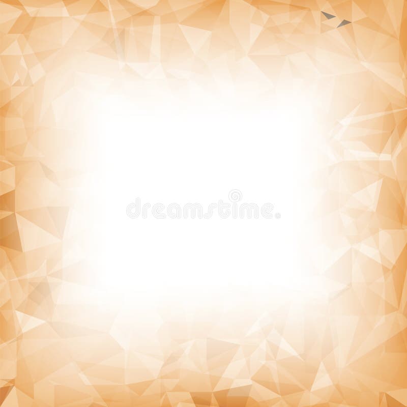 Fondo poligonale arancio royalty illustrazione gratis Fondo poligonale arancio royalty illustrazione gratis