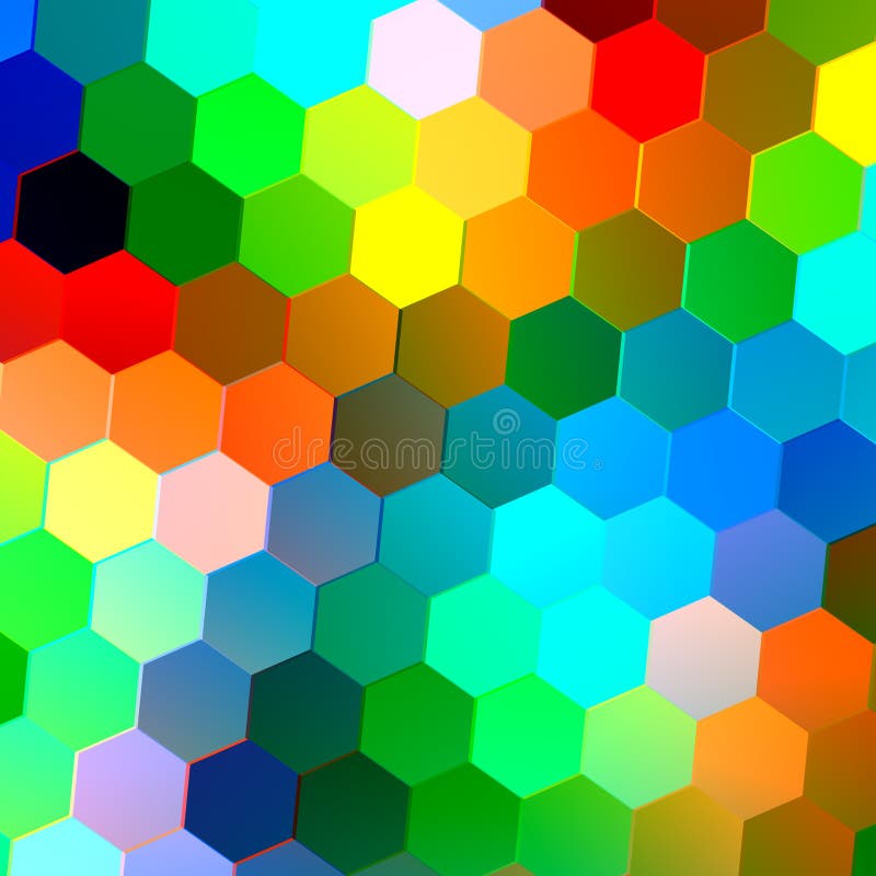 Abstract Seamless Background with Colorful Hexagons. Mosaic Tile Pattern. Geometric Shapes. Repeating Tiles. Green Blue Red Orange White Polygons. Decorative Image. Colored Blocks. Different Colors. Trendy Colours. Abstract Seamless Background with Colorful Hexagons. Mosaic Tile Pattern. Geometric Shapes. Repeating Tiles. Green Blue Red Orange White Polygons. Decorative Image. Colored Blocks. Different Colors. Trendy Colours.