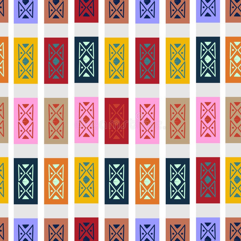 Fondo senza cuciture geometrico quadrato del modello di zigzag variopinto Illustrazione geometrica d'avanguardia di vettore pront illustrazione vettoriale Fondo senza cuciture geometrico quadrato del modello di zigzag variopinto Illustrazione geometrica d'avanguardia di vettore pront illustrazione vettoriale