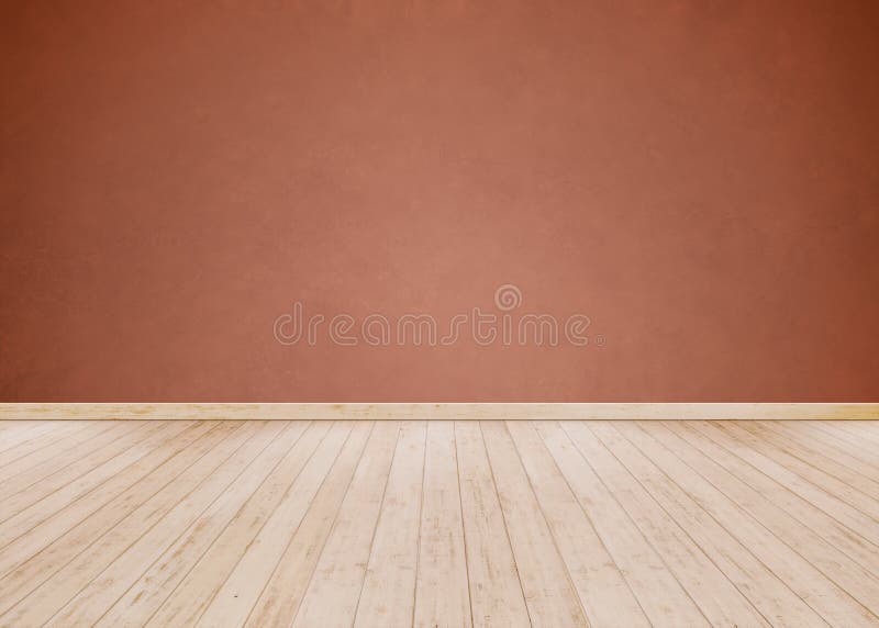 Fondo vacío del sitio y pared roja del cemento con de madera foto de archivo Fondo vacío del sitio y pared roja del cemento con de madera foto de archivo
