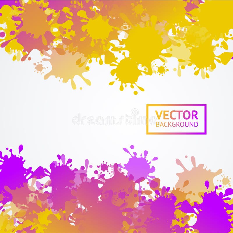 Fondo variopinto della macchia di goccia Vettore royalty illustrazione gratis Fondo variopinto della macchia di goccia Vettore royalty illustrazione gratis