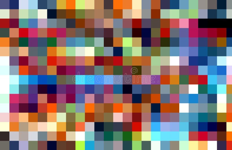 Fondo variopinto quadrato vivo Onde come le forme, fondo astratto royalty illustrazione gratis Fondo variopinto quadrato vivo Onde come le forme, fondo astratto royalty illustrazione gratis