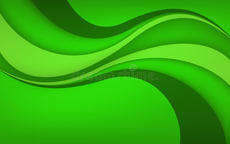 Fondo verde astratto con l'onda Illustrazione di vettore royalty illustrazione gratis Fondo verde astratto con l'onda Illustrazione di vettore royalty illustrazione gratis