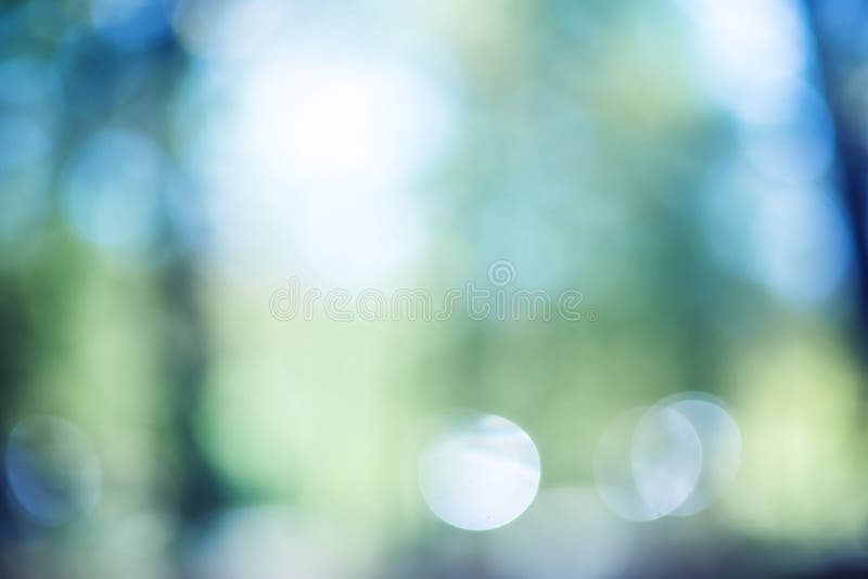Fondo verde azul borroso abstracto con bokeh imagen de archivo