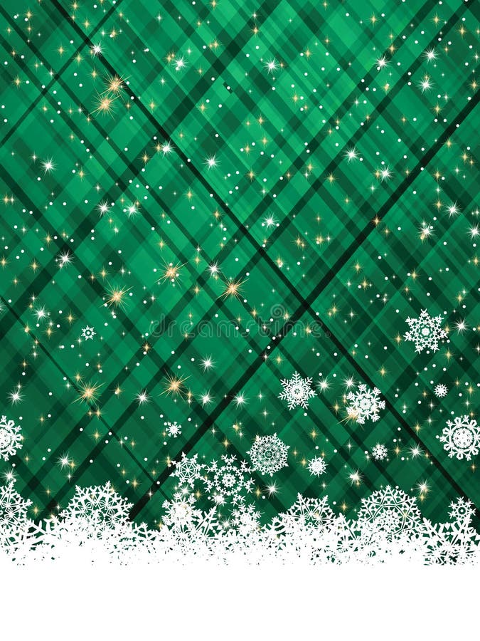 Fondo verde de la Navidad. EPS 8 stock de ilustración