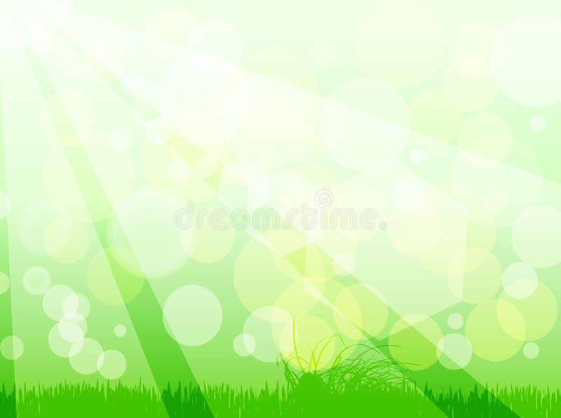 Fondo verde del bokeh libre illustration Fondo verde del bokeh libre illustration