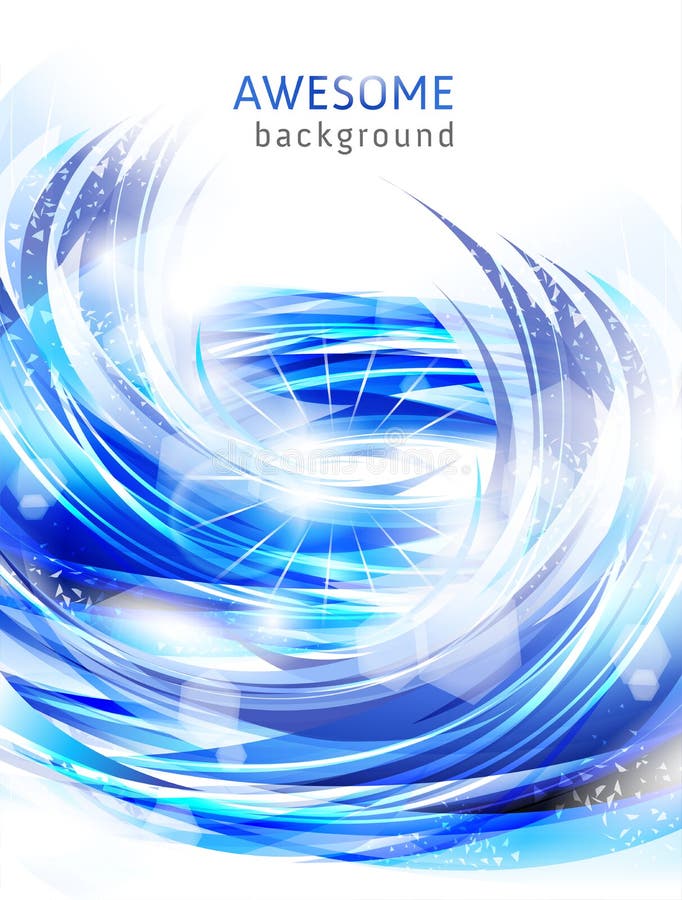 Fondos azules abstractos con el chapoteo del agua libre illustration Fondos azules abstractos con el chapoteo del agua libre illustration