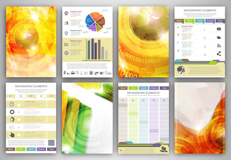 Fondos de la plantilla de Infographic libre illustration Fondos de la plantilla de Infographic libre illustration