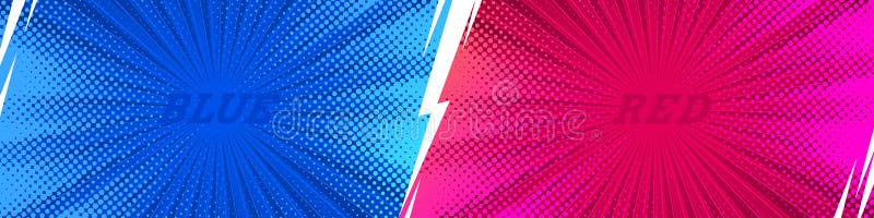 Fondos del estilo de los tebeos de la lucha con el relámpago contra CONTRA ilustración del vector Fondos del estilo de los tebeos de la lucha con el relámpago contra CONTRA ilustración del vector