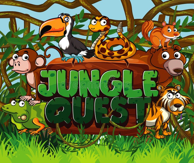 Джунгли слово. Шрифт джунгли. Текст про джунгли. Monkey Quest background. In the jungle текст