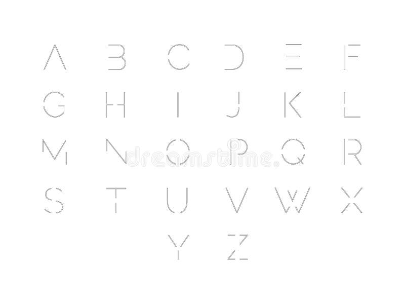 Font. Typographic alphabet with vibrant gradient. Modern futuristic typeface vector illustration