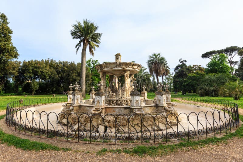 Villa Doria Pamphili At The Via Aurelia Antica, Rome, Italy Editorial ...