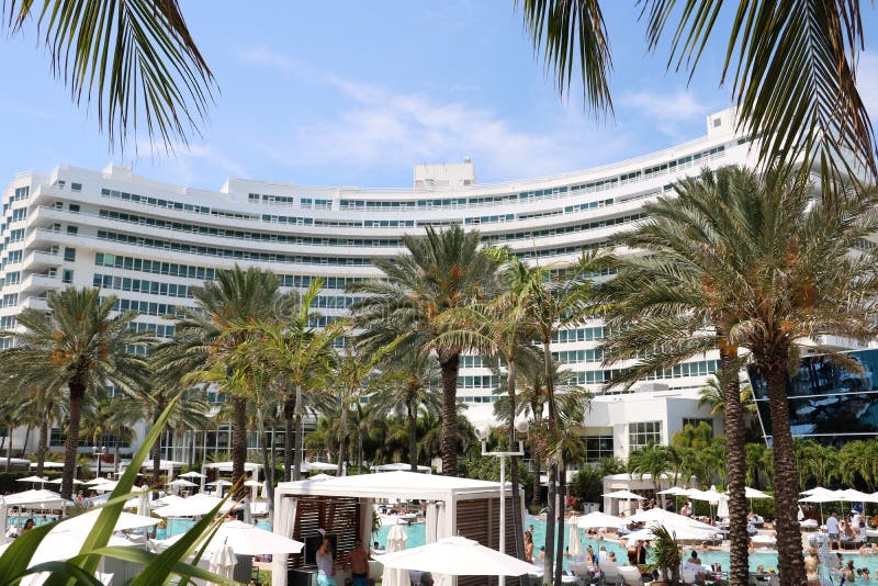 Fontainebleau Miami Beach fotos de archivo libres de regalías Fontainebleau Miami Beach fotos de archivo libres de regalías