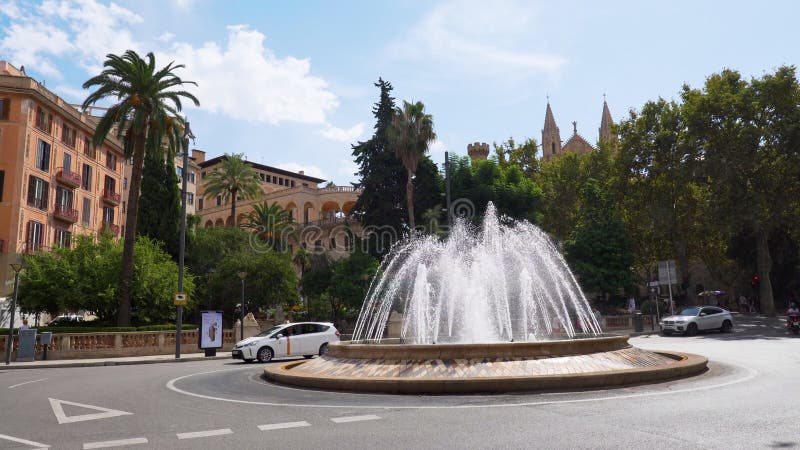 Fontana di placa de la reina palma de mallorca spagna