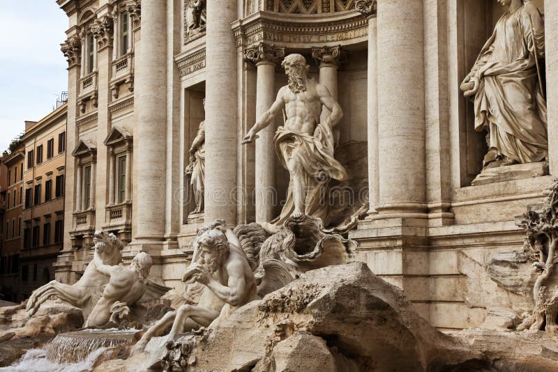 Fontana di Trevi, Rome, Italy.