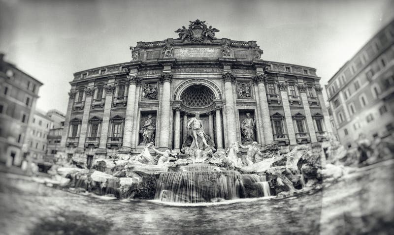 Fontana di Trevi, Roma - Italia fotografia stock Fontana di Trevi, Roma - Italia fotografia stock