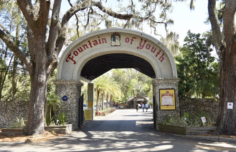 The Fountain of Youth Archaeological Park, it has been touted as the likely 1513 Florida landing site of Spanish explorer Ponce de Leon, although no evidence has been found to substantiate this claim. The Fountain of Youth Archaeological Park, it has been touted as the likely 1513 Florida landing site of Spanish explorer Ponce de Leon, although no evidence has been found to substantiate this claim.