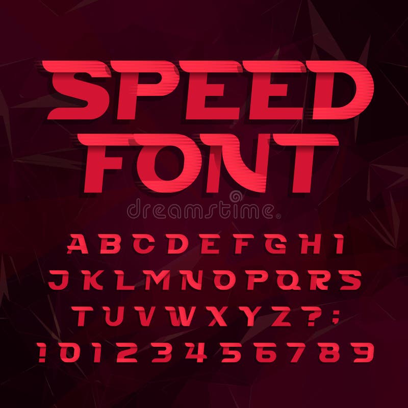 Fonte de vetor futurista do alfabeto Apresse o tipo letras e números do efeito em um fundo abstrato ilustração do vetor Fonte de vetor futurista do alfabeto Apresse o tipo letras e números do efeito em um fundo abstrato ilustração do vetor