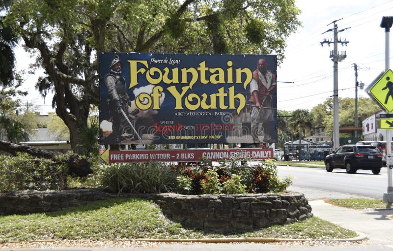The Fountain of Youth Archaeological Park is a privately owned 15-acre park in St. Augustine, Florida, located along Hospital Creek, part of the Intracoastal Waterway. The Fountain of Youth Archaeological Park is a privately owned 15-acre park in St. Augustine, Florida, located along Hospital Creek, part of the Intracoastal Waterway.