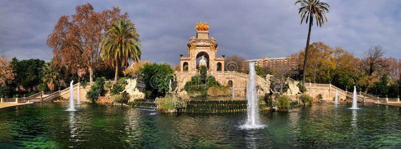 Fonte em Parc de la Ciutadella, Barcelona