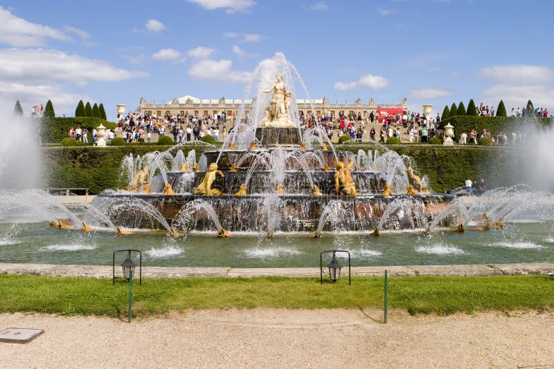 Fonteinen in Versailles