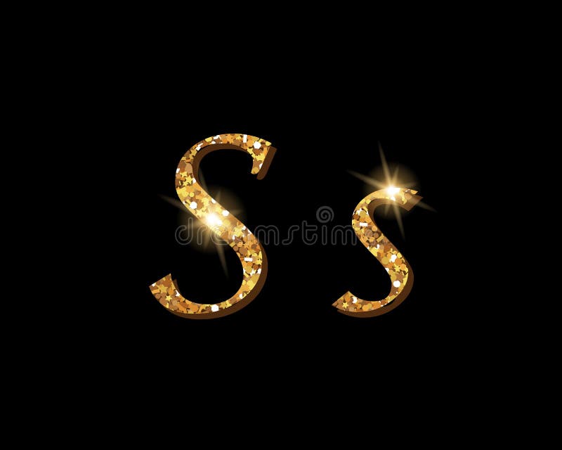 Fontes tipográficas luxuosas douradas Shinning do alfabeto ilustração royalty free Fontes tipográficas luxuosas douradas Shinning do alfabeto ilustração royalty free