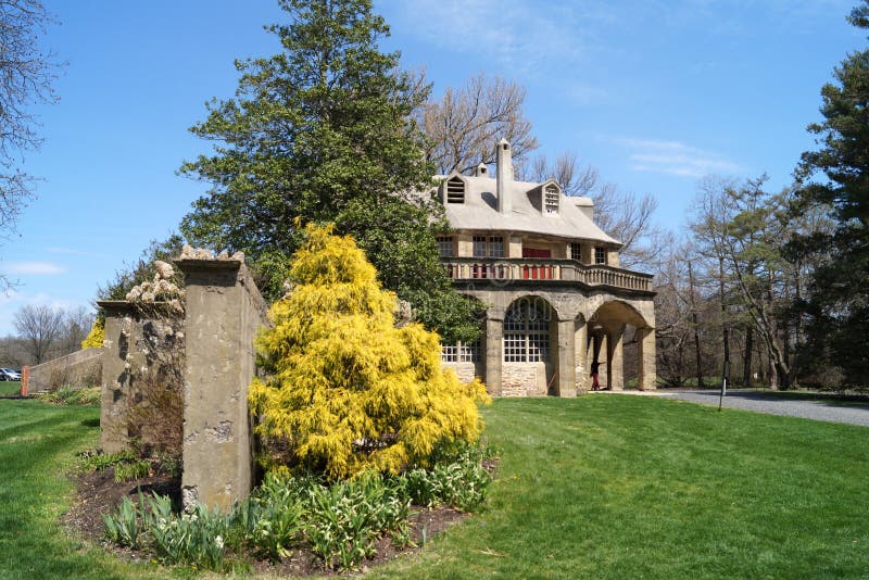 Fonthill Castle, built between 1908 and 1912, Doylestown, PA, USA