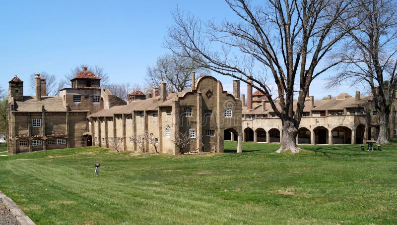 Fonthill Castle, built between 1908 and 1912, Doylestown, PA, USA