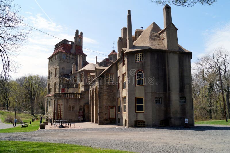 Fonthill Castle, built between 1908 and 1912, Doylestown, PA, USA